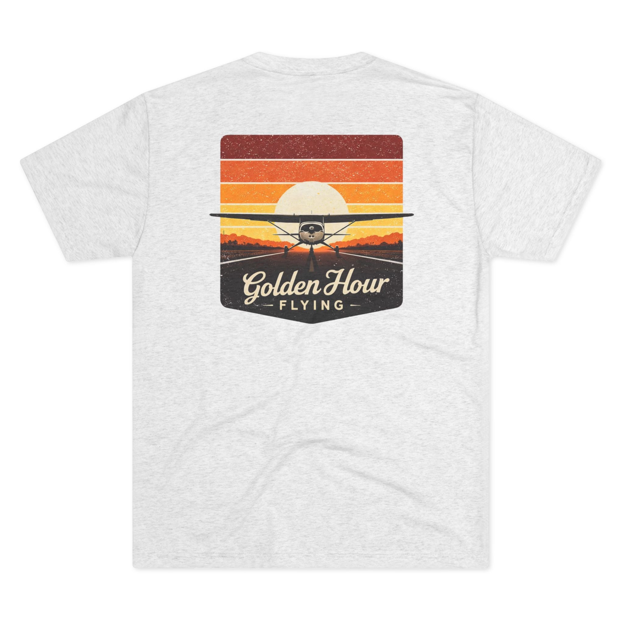 Short Final Apparel | Golden Hour Flying Tee