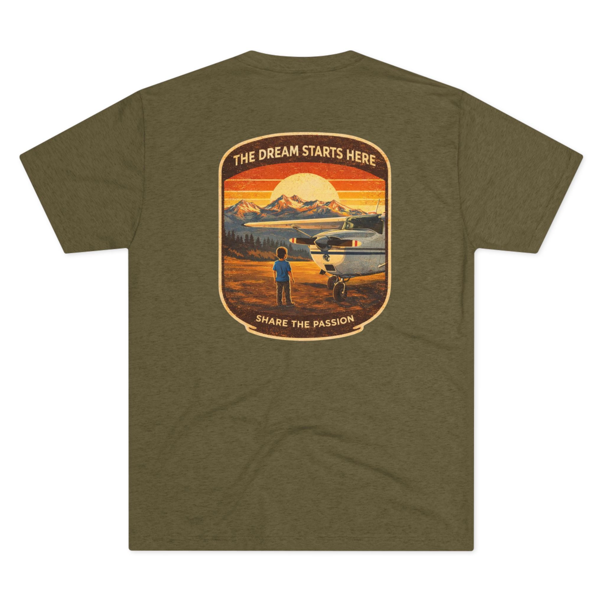 Short Final Apparel | Dream Starts Here Tee