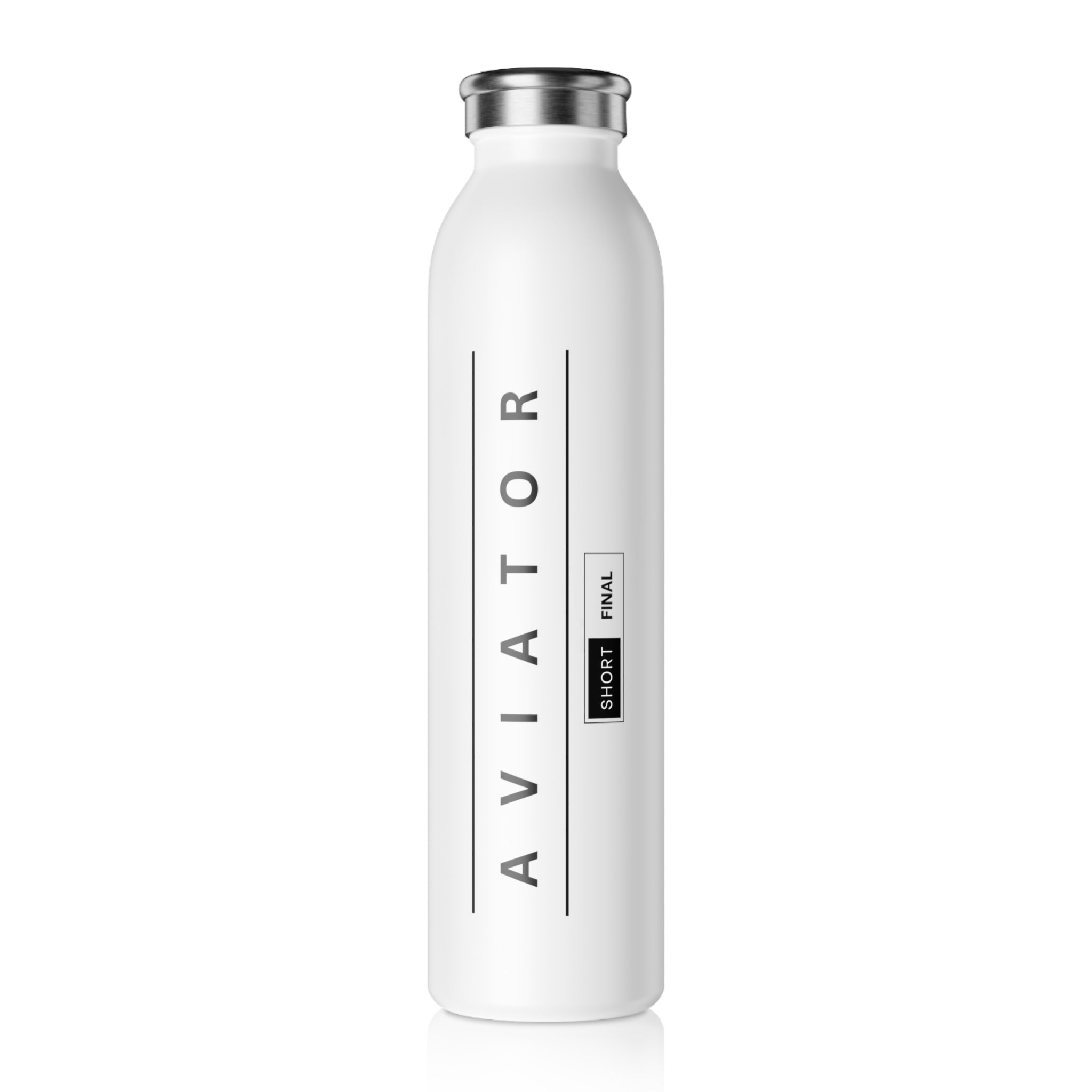 Short Final Apparel | Aviator Water Bottle