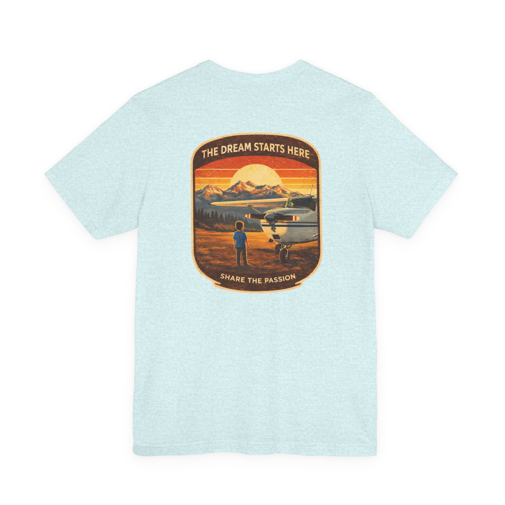 Short Final Apparel | Dream Starts Here Tee (Additional Colors)