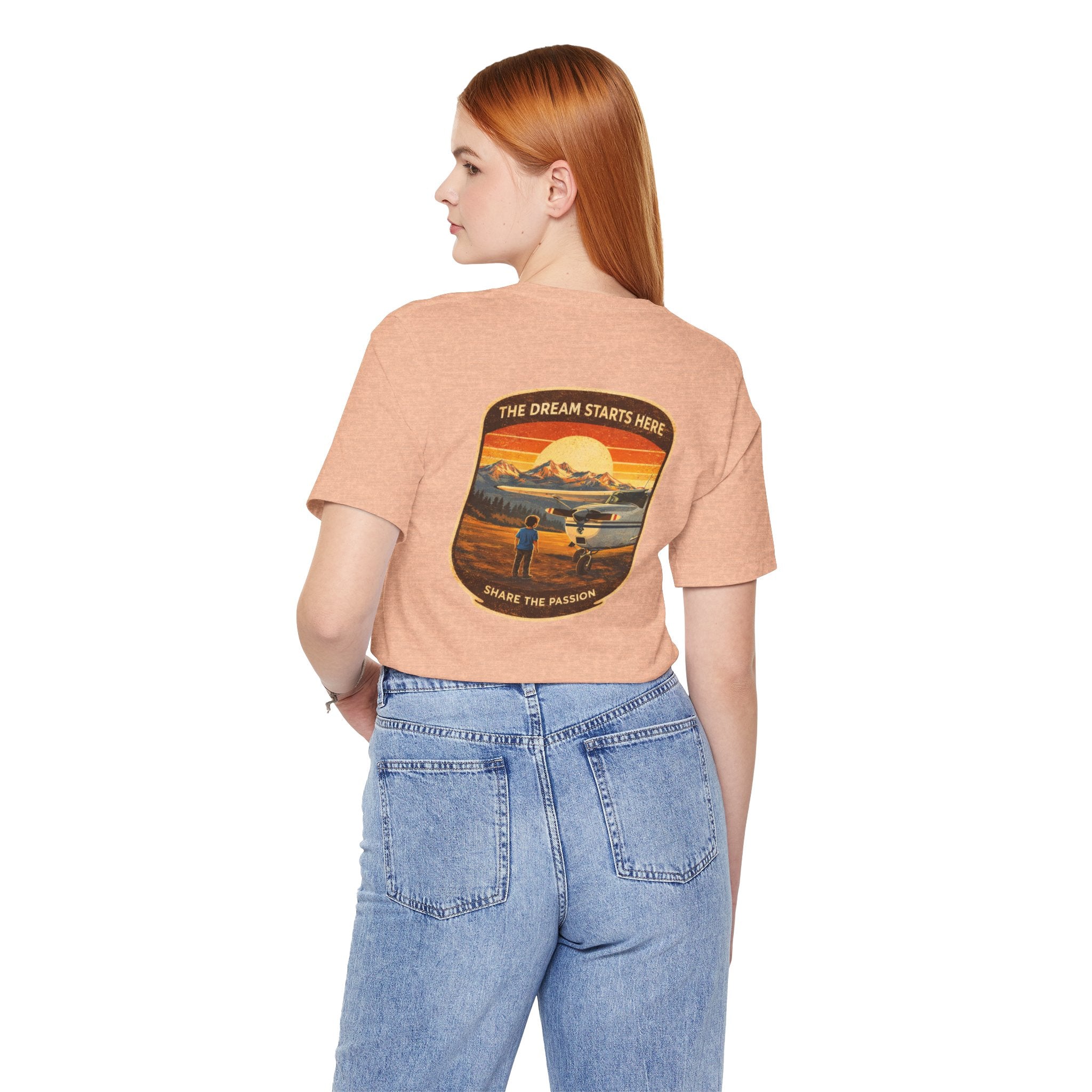 Short Final Apparel | Dream Starts Here Tee (Additional Colors)