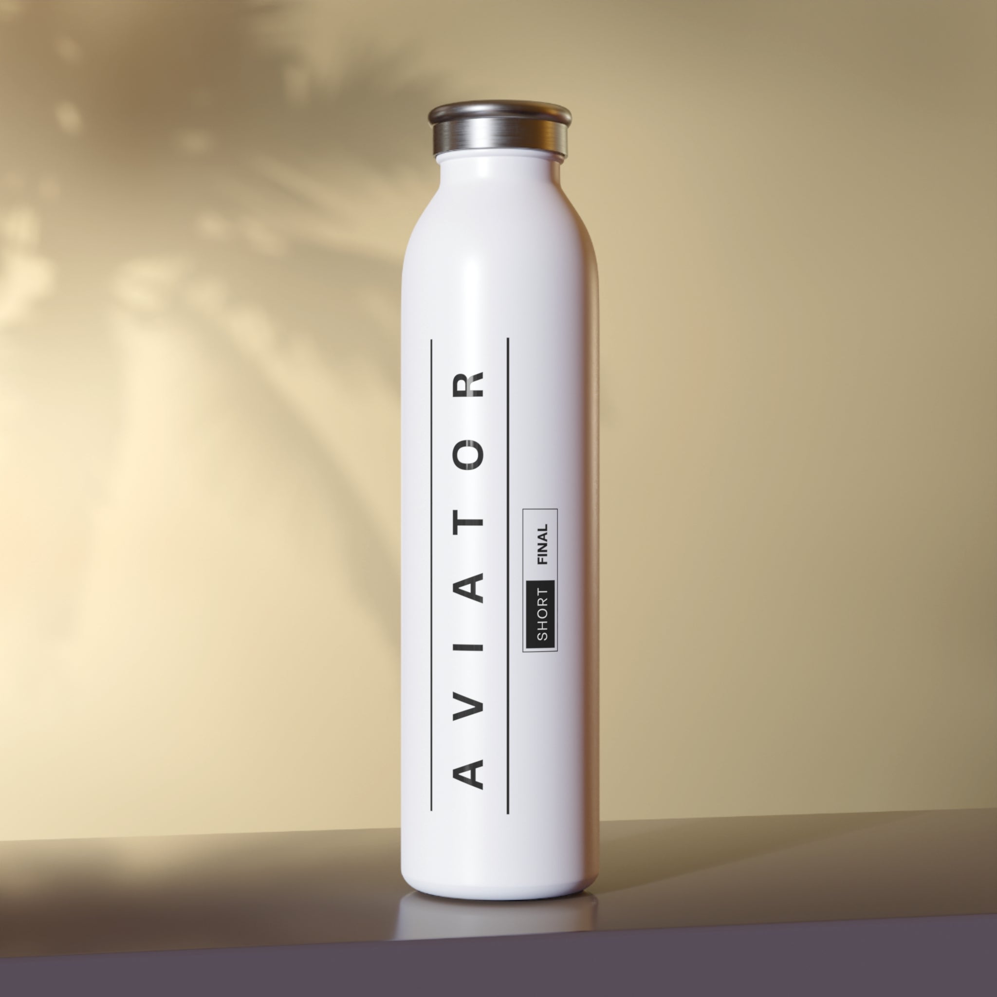 Short Final Apparel | Aviator Water Bottle