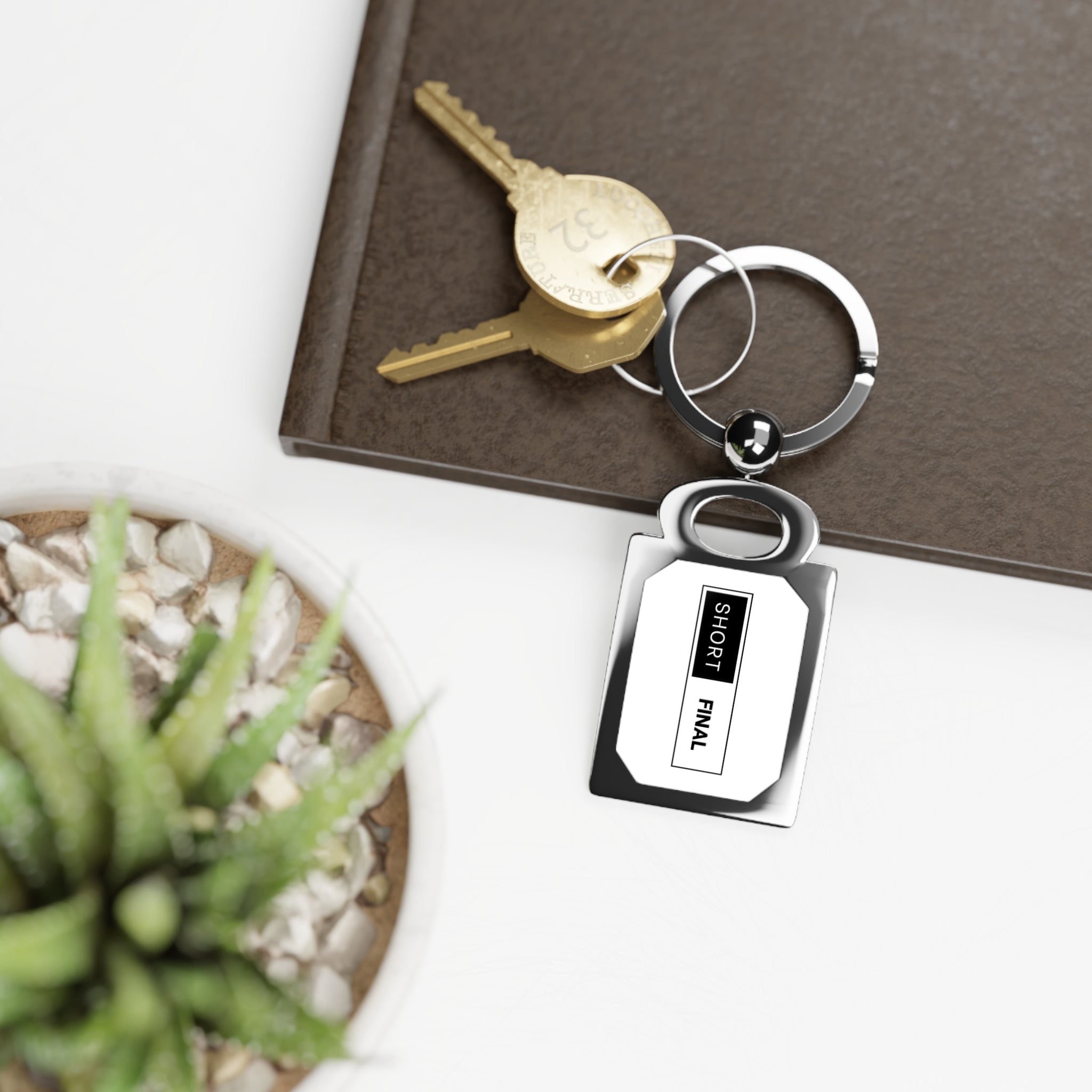 Short Final Apparel | Logo Keychain