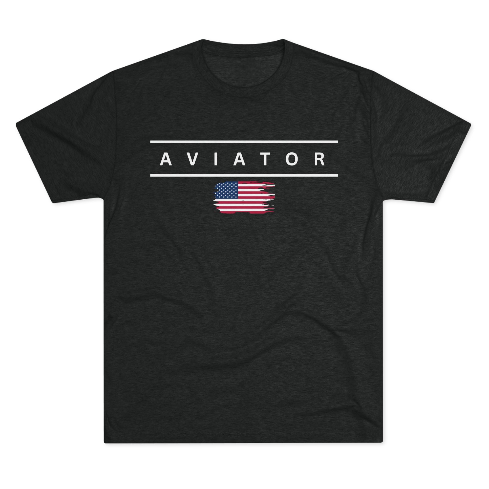 Short Final Apparel | Aviator Flag Tee