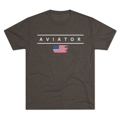 Short Final Apparel | Aviator Flag Tee