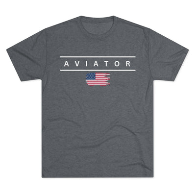 Short Final Apparel | Aviator Flag Tee