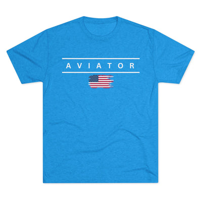 Short Final Apparel | Aviator Flag Tee