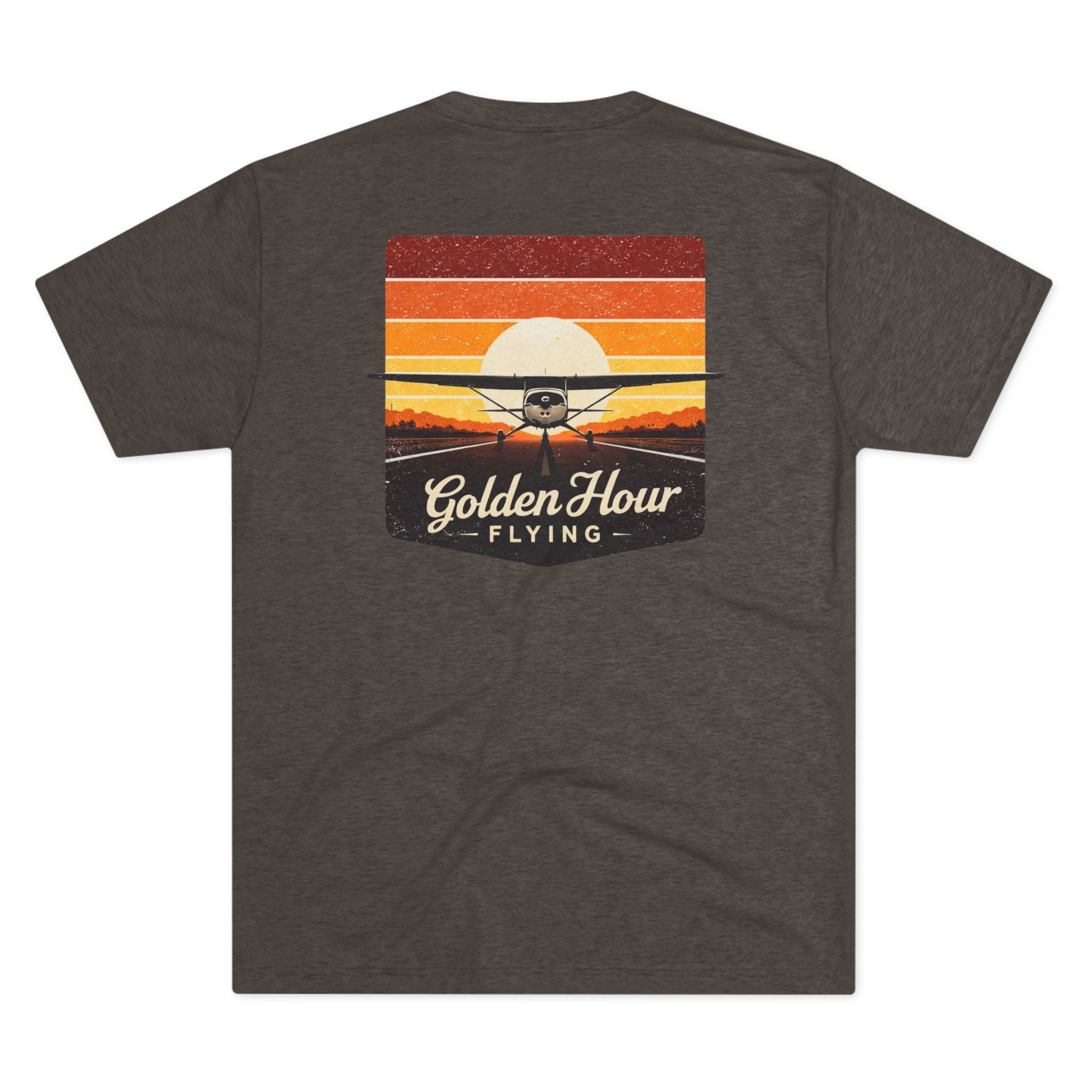 Short Final Apparel | Golden Hour Flying Tee