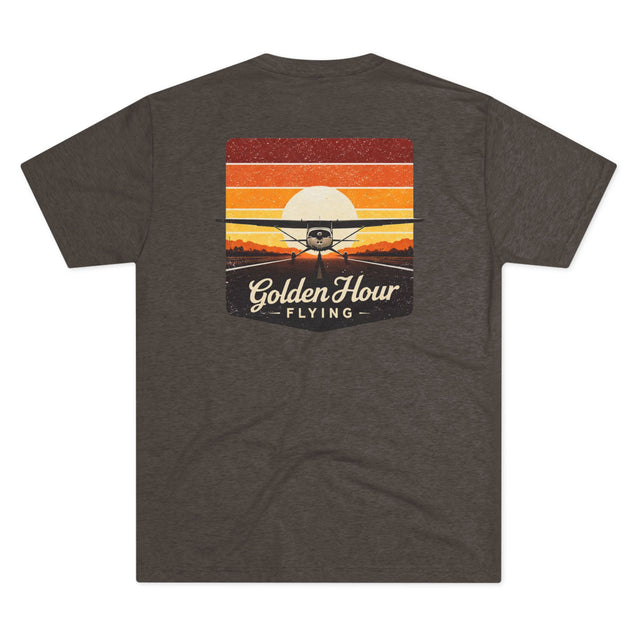 Short Final Apparel | Golden Hour Flying Tee