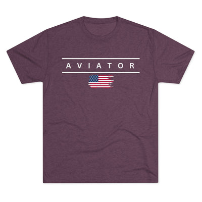 Short Final Apparel | Aviator Flag Tee