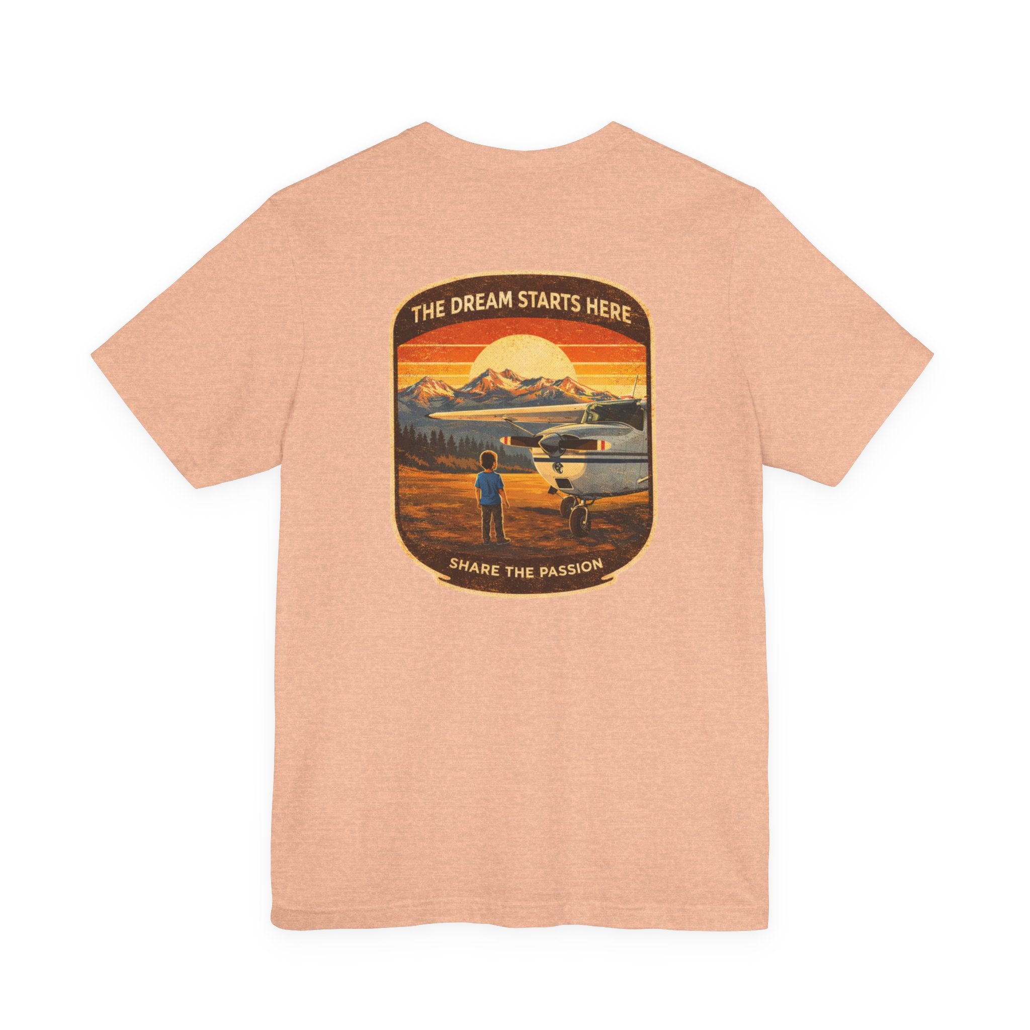 Short Final Apparel | Dream Starts Here Tee (Additional Colors)