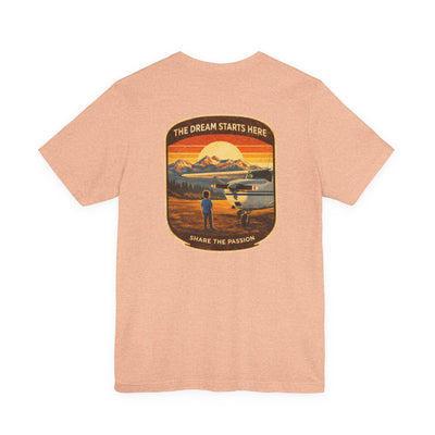 Short Final Apparel | Dream Starts Here Tee (Additional Colors)