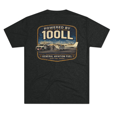 Short Final Apparel | Powered by 100LL Tee
