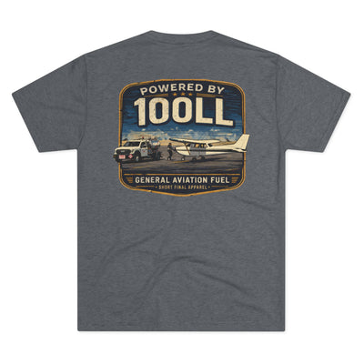 Short Final Apparel | Powered by 100LL Tee