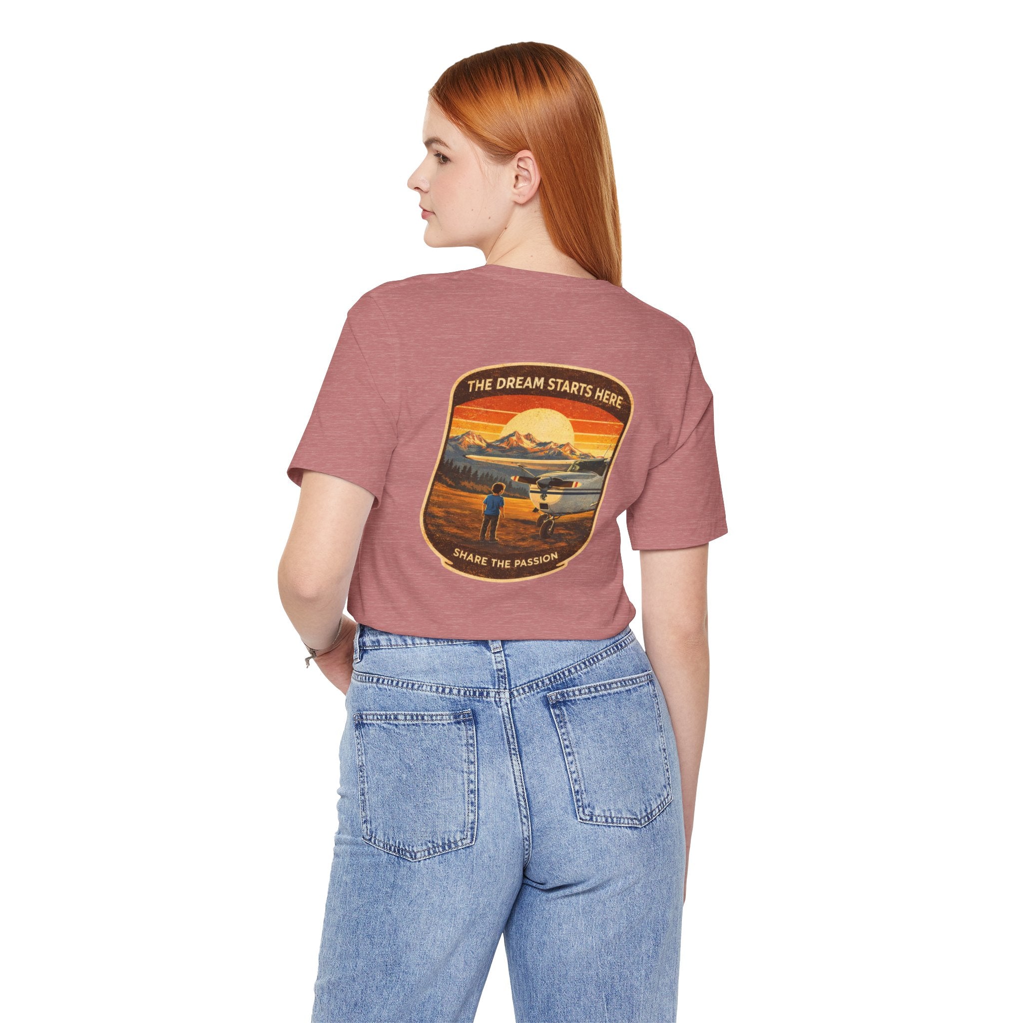 Short Final Apparel | Dream Starts Here Tee (Additional Colors)