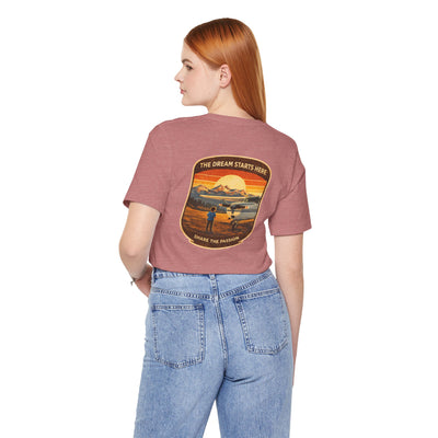 Short Final Apparel | Dream Starts Here Tee (Additional Colors)
