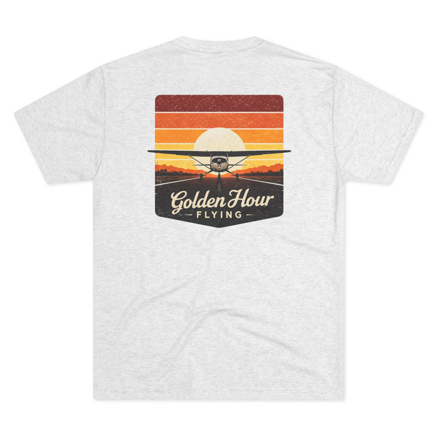 Short Final Apparel | Golden Hour Flying Tee
