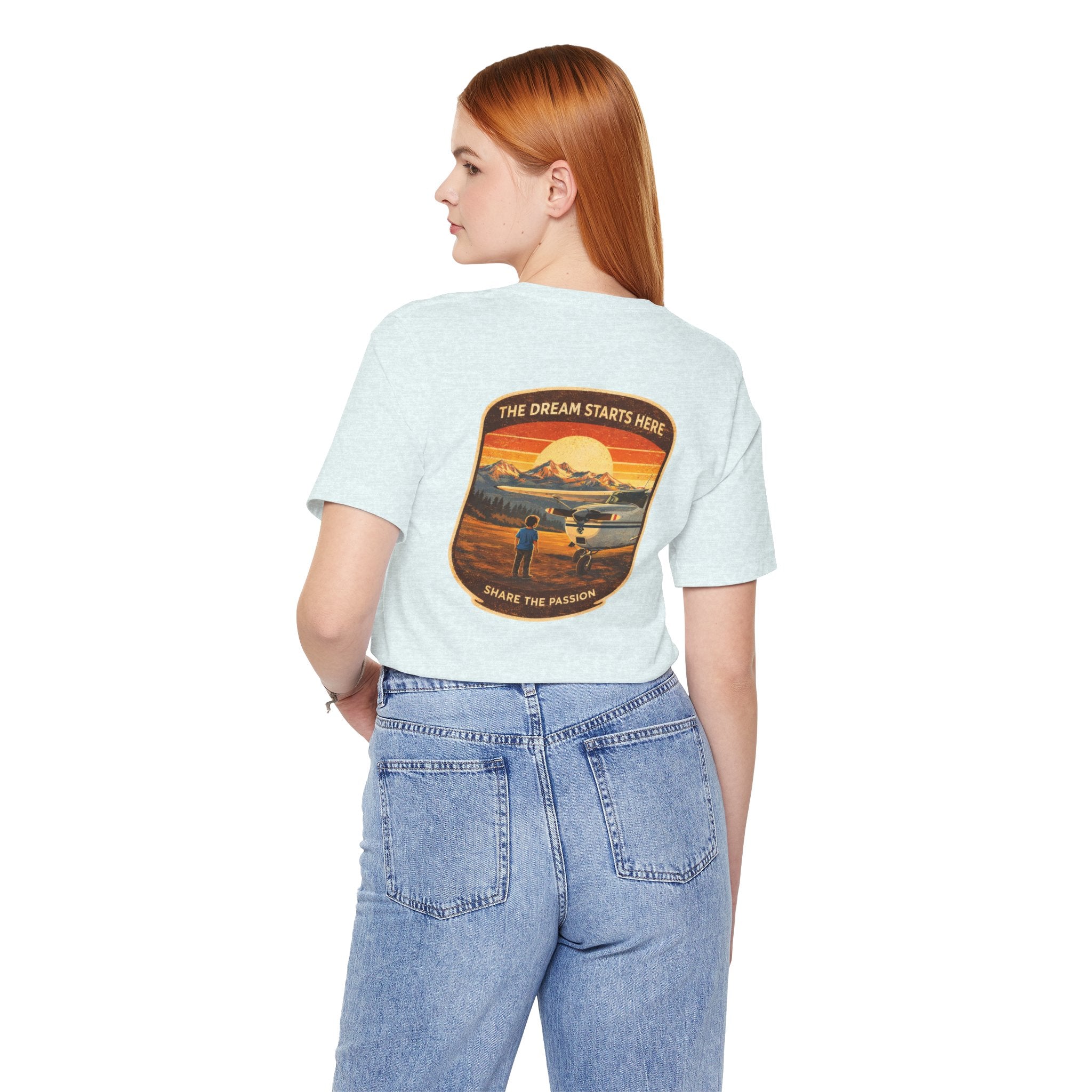 Short Final Apparel | Dream Starts Here Tee (Additional Colors)