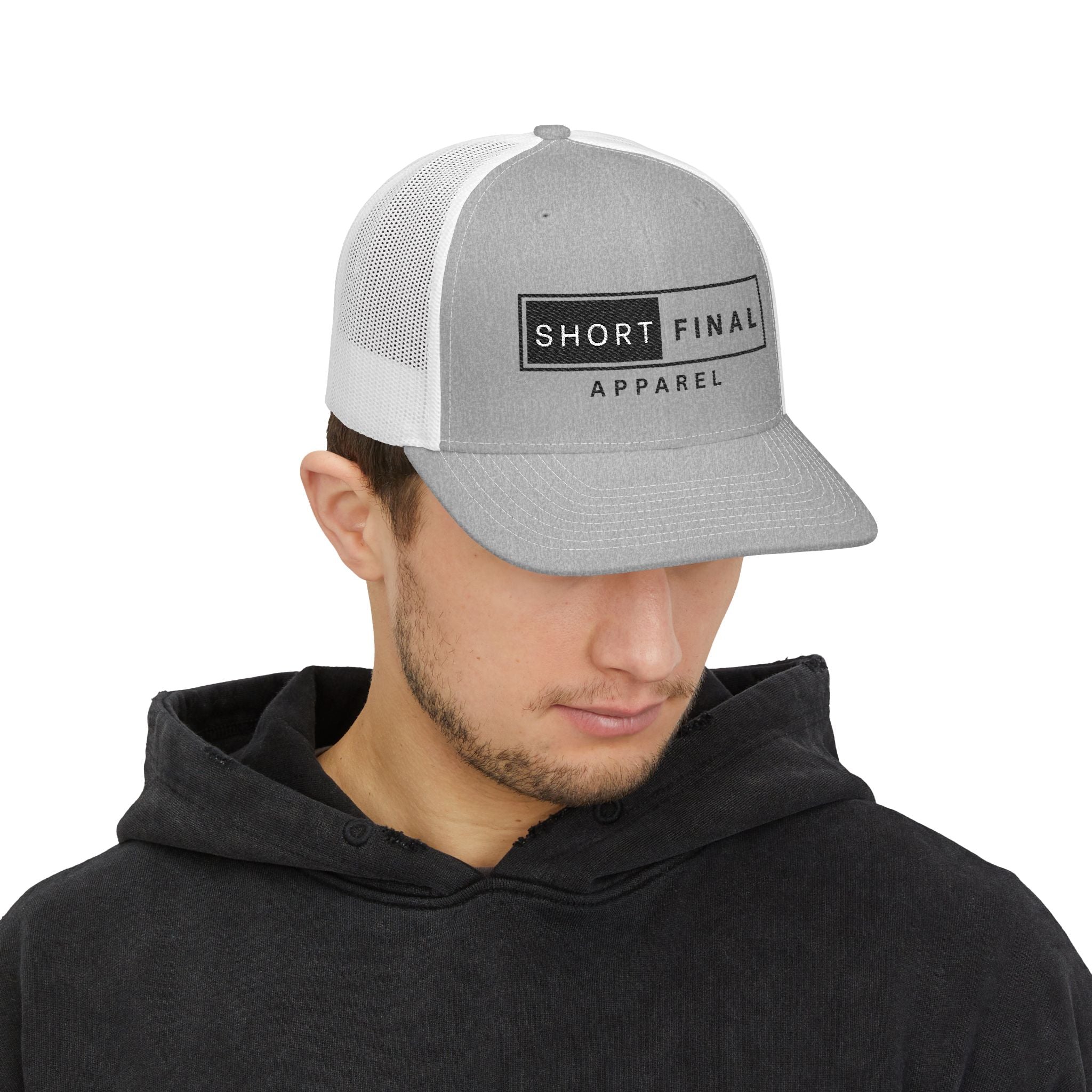 Short Final Apparel | Store Logo Snapback Trucker Cap
