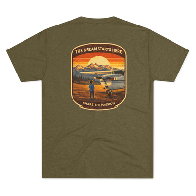Short Final Apparel | Dream Starts Here Tee