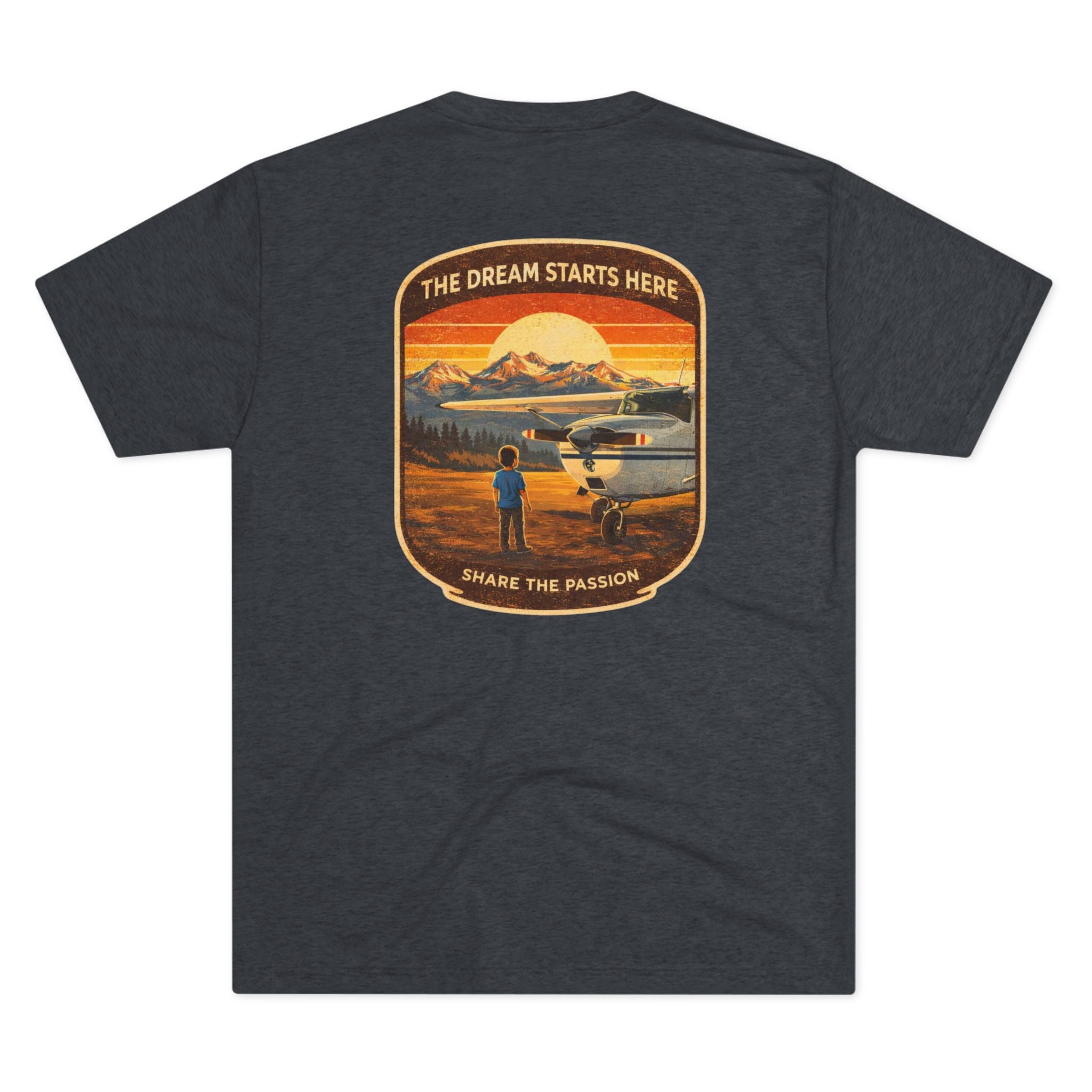 Short Final Apparel | Dream Starts Here Tee