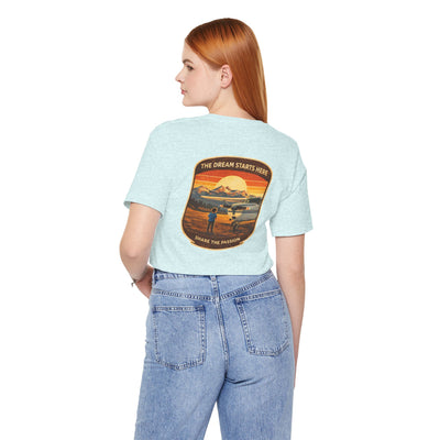 Short Final Apparel | Dream Starts Here Tee (Additional Colors)