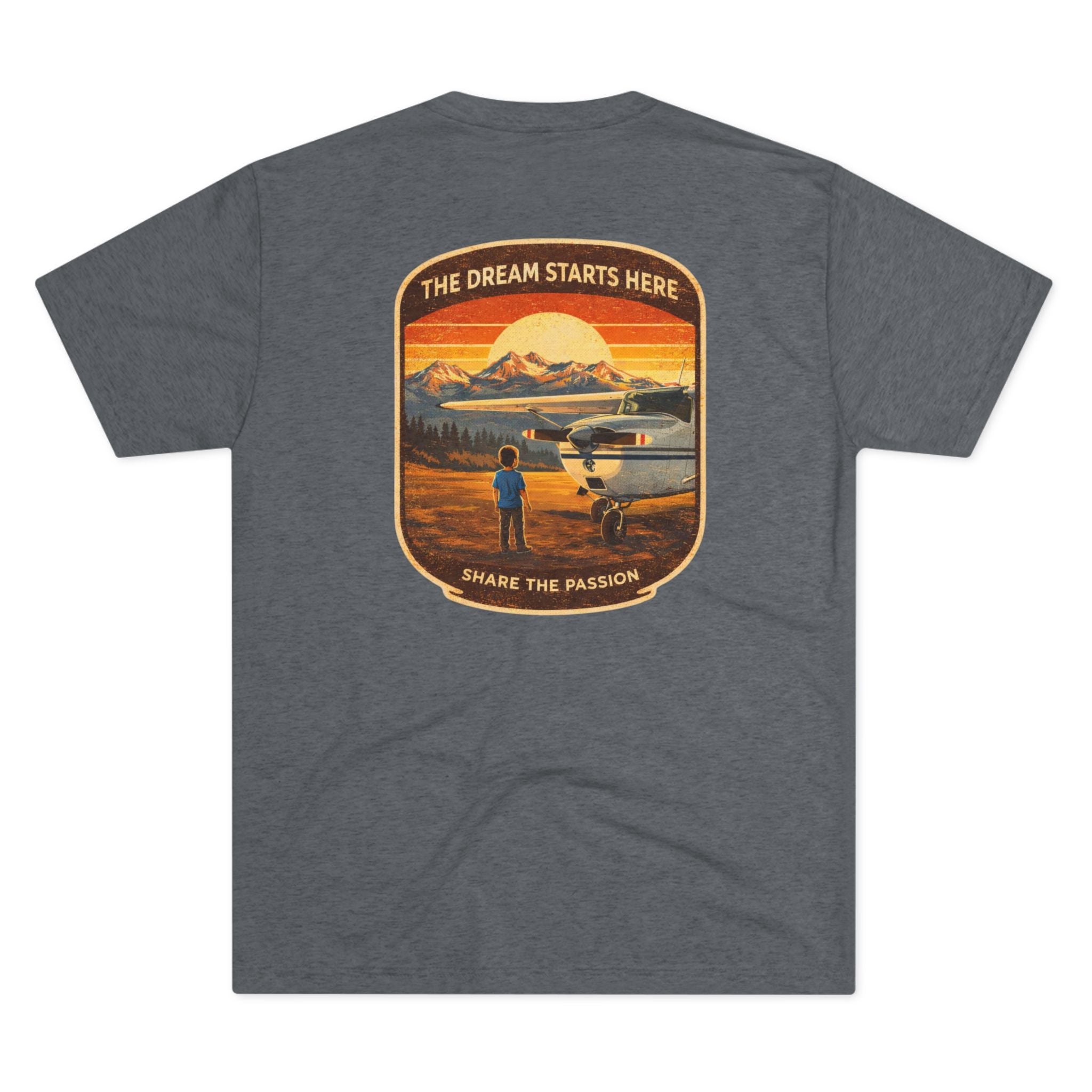 Short Final Apparel | Dream Starts Here Tee