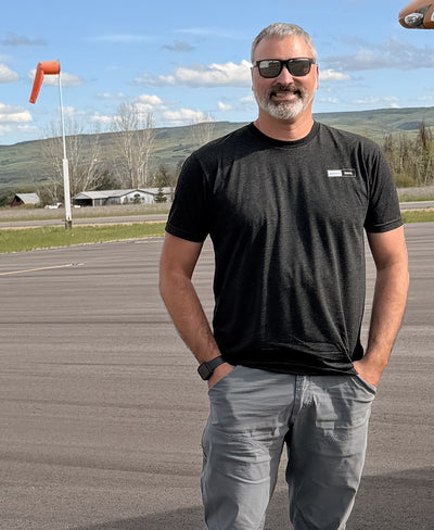 Short Final Apparel | Golden Hour Flying Tee