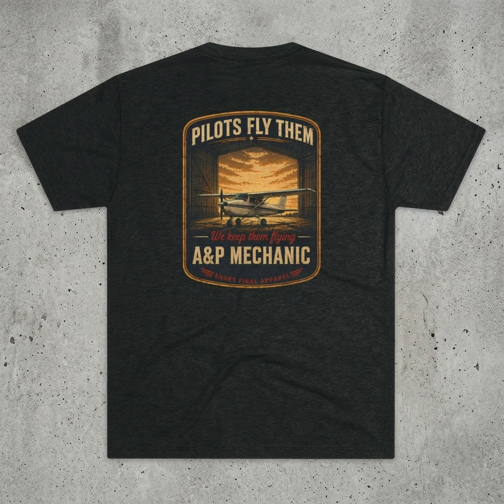 Short Final Apparel | A&P Mechanic