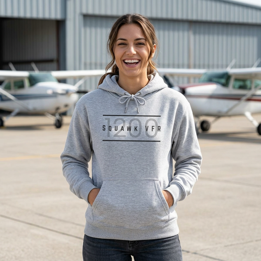SHORT FINAL | 1200 Squawk VFR Hoodie