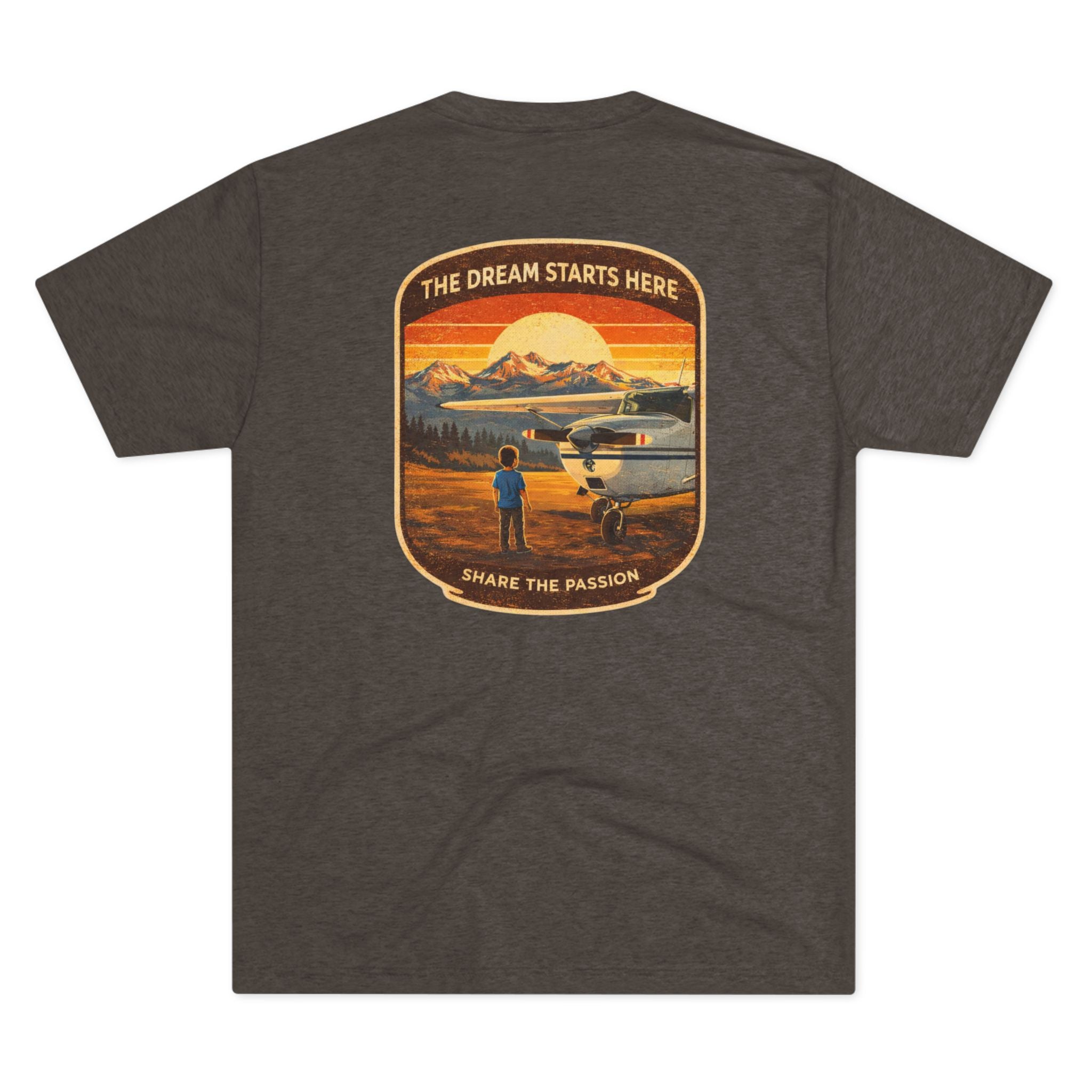 Short Final Apparel | Dream Starts Here Tee