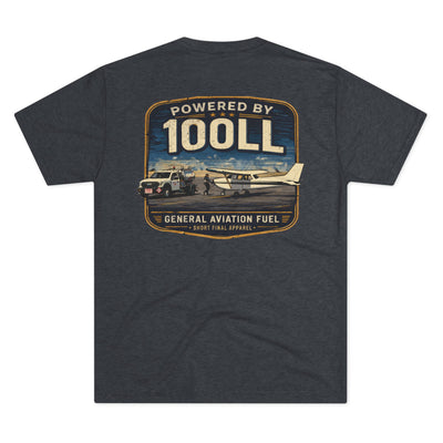 Short Final Apparel | Powered by 100LL Tee