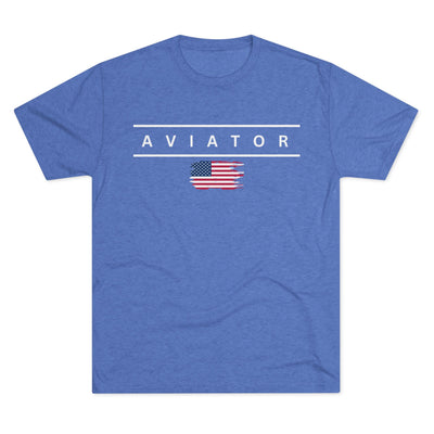 Short Final Apparel | Aviator Flag Tee