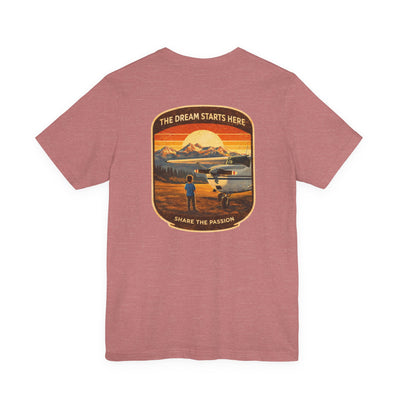 Short Final Apparel | Dream Starts Here Tee (Additional Colors)