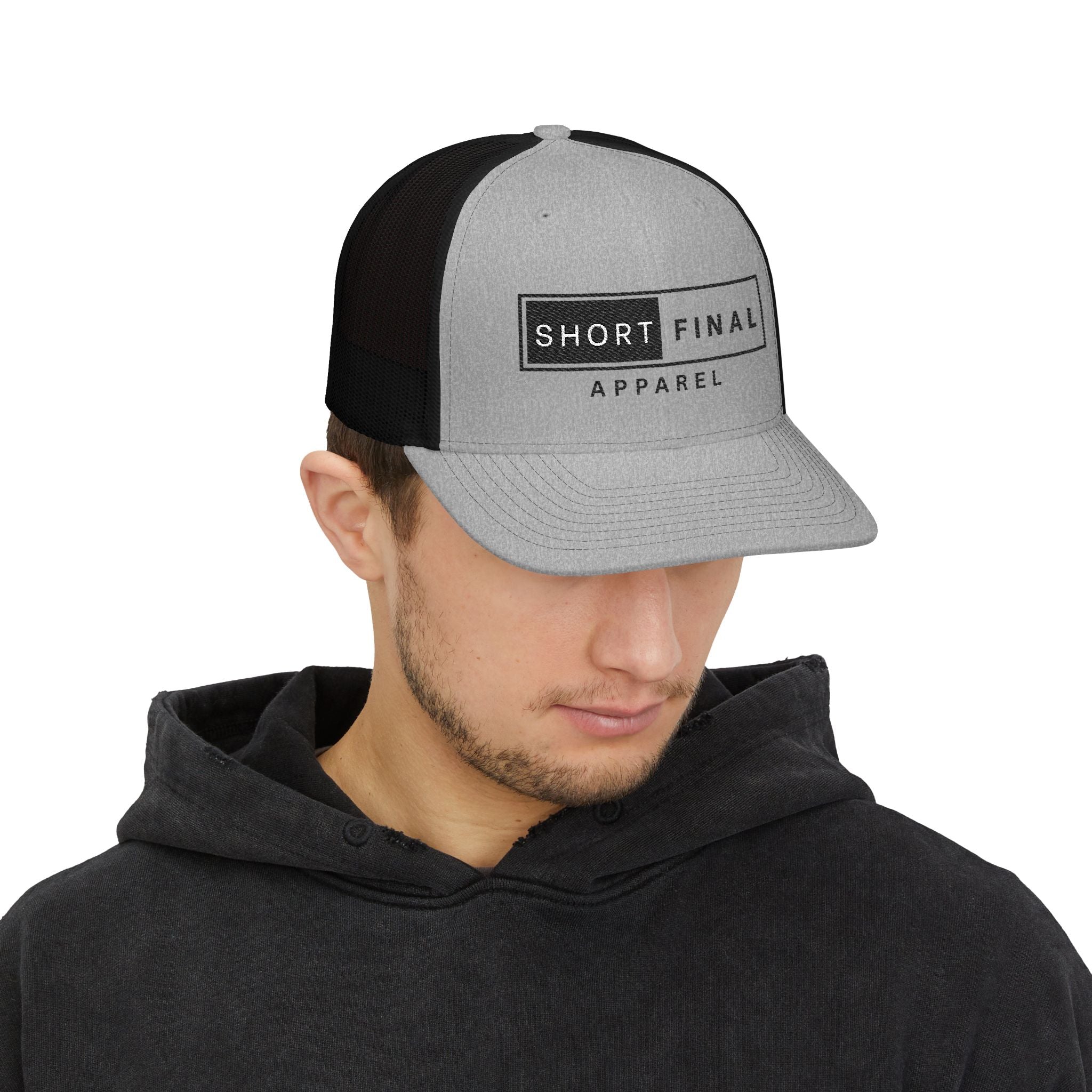 Short Final Apparel | Store Logo Snapback Trucker Cap