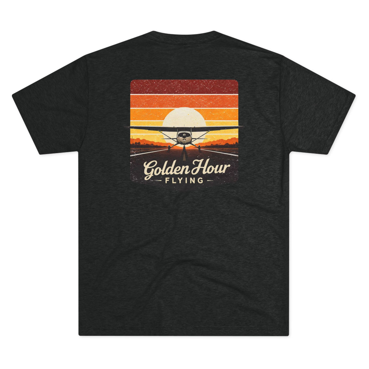 Short Final Apparel | Golden Hour Flying Tee