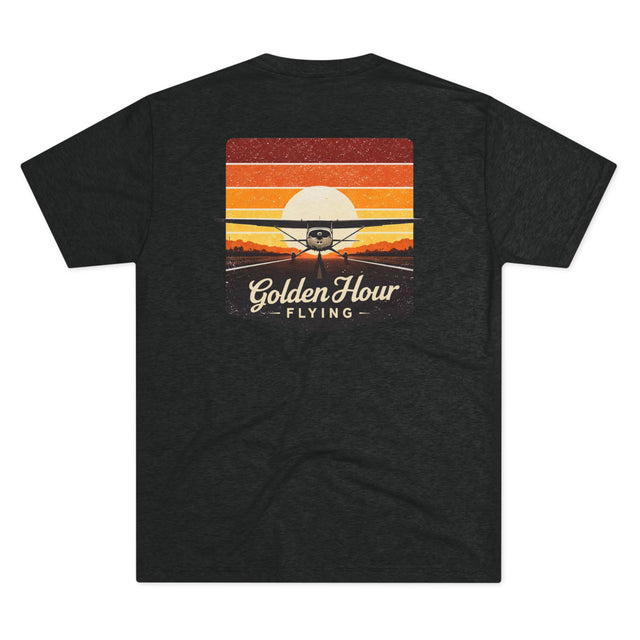 Short Final Apparel | Golden Hour Flying Tee