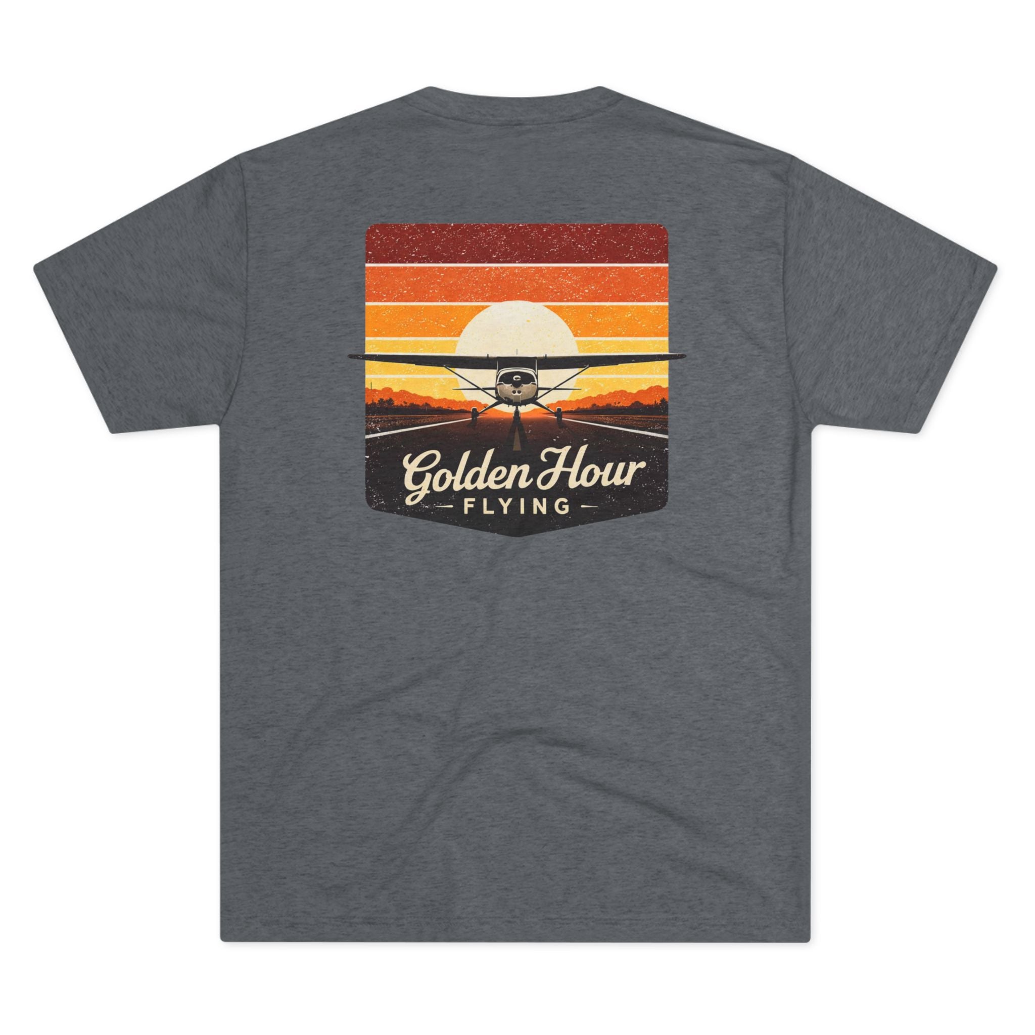 Short Final Apparel | Golden Hour Flying Tee