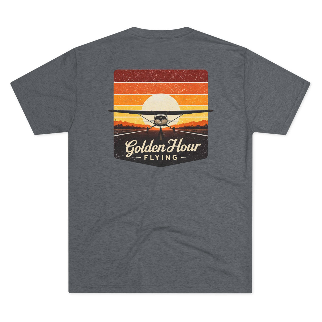 Short Final Apparel | Golden Hour Flying Tee