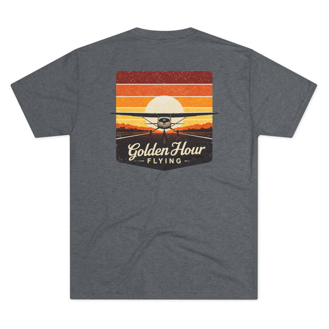 Short Final Apparel | Golden Hour Flying Tee