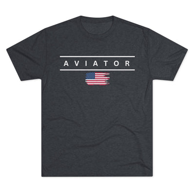 Short Final Apparel | Aviator Flag Tee