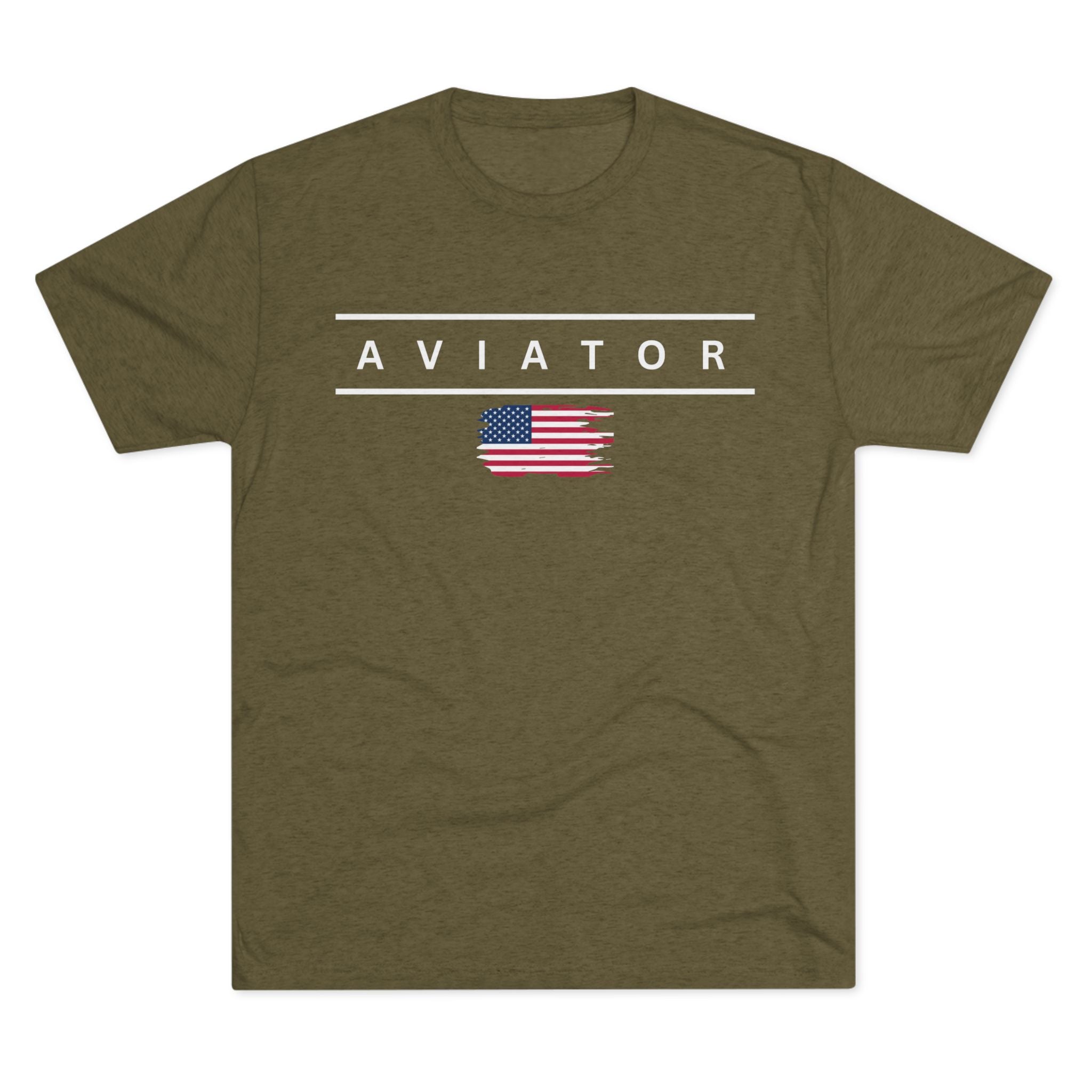Short Final Apparel | Aviator Flag Tee