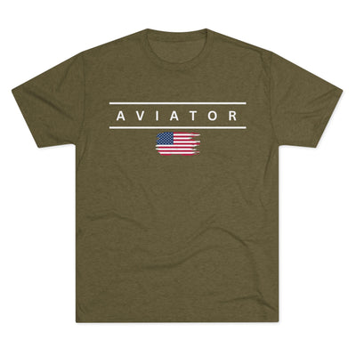 Short Final Apparel | Aviator Flag Tee