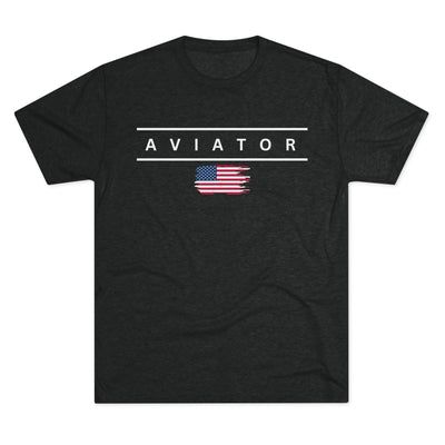 Short Final Apparel | Aviator Flag Tee