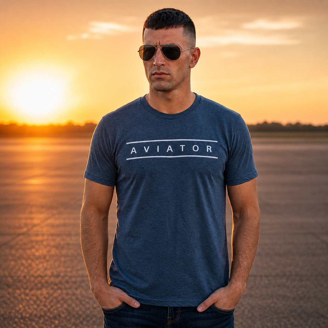 Short Final Apparel | Aviator Tee